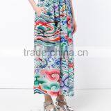 Latest Ladies Fashion Long Silk Skirt China Factory Price thumbnail-2