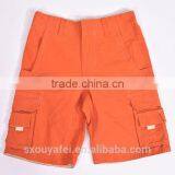 Stock Shorts of Kid's Summer Wear Cotton/rayon Cargo Shorts for America thumbnail-1