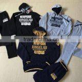 Sports Suits Man Training Wear Fleece Sportswear Sets Men's Tracksuit thumbnail-3