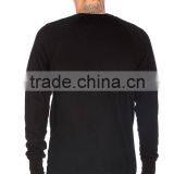 Custom Your Own Logo Wholesale Single Side Zipper Crewneck Sweatshirt for Men thumbnail-3