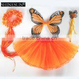 Wholesale Lovely Butterfly Fairy Wings Tutu Costume Sets thumbnail-5