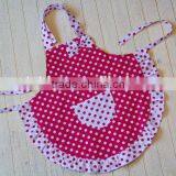 Princess Apron Kids Baby Girl Cotton Apron for You Little Lovely thumbnail-5