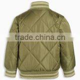 Fashion Zipper Plain Bomber Jacket ,latest Design Kids Padded Bomber Jacket, Quilted Bomber Jacket for Girls thumbnail-4