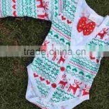 Christmas Baby Cardigans for Boys Baby Clothes Christmas Romper Long Sleeve Elk Reindeer Red Bowknot Romper Hot Sale Baby Romper thumbnail-2