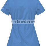 Women's Solid Mock Wrap Top With Side Tie thumbnail-2