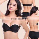 Nylon Push up Popular Invisible Bra in Stock thumbnail-3