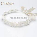 Beautiful Princess Style Headpiece With Flower thumbnail-5