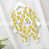 Wholesale Cartoon Full Printing Cotton Baby Autumn Playsuit thumbnail-1