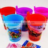 BPA Free Cheap Promotional Gifts/260ml Juice Drinking Bottle/Ice Cream Cup thumbnail-2