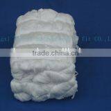 Semi Dull Hank Yarn With White Colour thumbnail-2