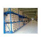 Long Span Metal Racking Systems , Wood Plate Heavy Duty Pallet Rack for Stores thumbnail-1