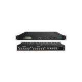 CVBS ISDB-T RF MPEG2 Encoder Modulator 1U Rack 4 Channel With 64 QAM QPSK