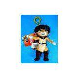 Cartoon Puss in Boots Stuffed Plush Toy Keychain For Promotion Gifts thumbnail-1
