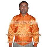 Nylon Flight Jackets, Nylon Bomber Jackets, Nylon Pilot Jackets, Brown MA1 Bomber Jackets thumbnail-4