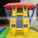 PVC inflatable flying fish sea toys inflatable flying banana boat