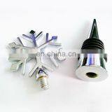 Christmas Gift Zinc Alloy Wine Bottle Stopper Snow Shape Wine Bottle Stopper for Wedding Supplies thumbnail-3