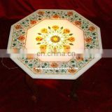 Marble Table Tops, Inlay Coffee Table Tops, Pietra Dura Inlay Coffee Tops