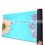 Eco Friendly Custom Print Logo 100% Natural Rubber Suede Yoga Mat thumbnail-4