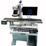 LJK 10W 20W 30W 50W Visual Fiber Laser Marking Machine for Metal / Silver / Gold / Stainless Steel