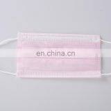 Disposable Adult Printed Pink 3 Ply Face Mask Cotton thumbnail-3