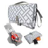 Portable Baby Diaper Changing Pad Waterproof Folding Travel Infant Changing Mat For Newborn thumbnail-3