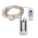 Twinkle Star Outdoor Lighting 10m 100 LED String Lights USB Powered 8 Modes Waterproof Christmas Lights thumbnail-2