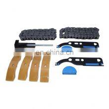 Free Shipping!New For Audi VW Timing Camshaft Chain Tensioner Halters Pads Chains Gaskets Set thumbnail-1