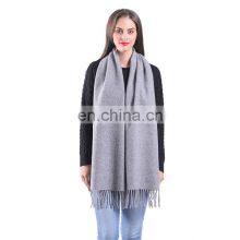 Wholesale Inner Mongolia Solid 100% Cashmere Scarf Pashmina Kaschmir Shawl thumbnail-4