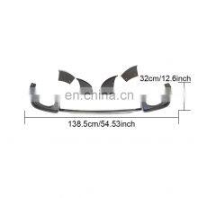 Carbon Fiber Rear Bumper Diffuser for Audi TT RS MK3 8S 2016-2018 thumbnail-5