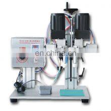 Pneumatic Water Bottle Cap Sealing Machine For Screw Cap