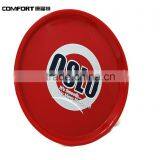 Red Round Big Food Hard Plastic Crawfish Barware Serving Trays thumbnail-5