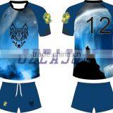 Professional Producing 100% Polyester Rugby Practice Jersey Made in China thumbnail-6