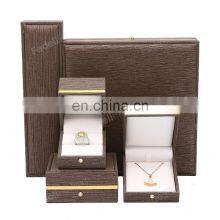 New Arrival Hot Selling Custom Leather Jewelry Box Custom Logo Ring Jewelry Box thumbnail-3