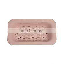 Plastic Drain Basket Sink Rack Retractable Vegetable Basin Sink Drain Rack for Kitchen thumbnail-3