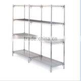 Factory Made Plastic Coated Wire Shelves in