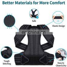 Neoprene Adjustable Back Support Brace Belt Shoulder Posture Corrector Back Shoulder Brace thumbnail-5