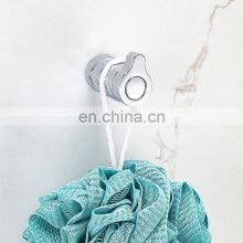 Wholesale Trend Household Products Zinc Alloy Chrome Hanger Stand For Clothes Wall Robe Mount Hook Towel thumbnail-4