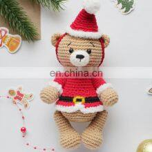 Crochet Christmas Ornaments Amigurumi Toy Handmade Stuffed Animal Baby Gift Newborn Toddler Present Cheap Wholesale thumbnail-2