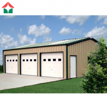 China Hot Sale Prefabricated Steel Structure Car Shed Garage Building thumbnail-1