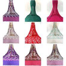 Guichuang Textile Supplies Fashionable and Noble Quality Wedding Dresses and Evening Lace Embroidery Fabrics From 15 Meters thumbnail-1