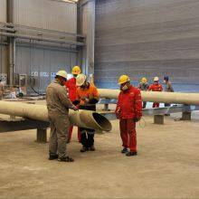 Anti Corrosion Construction of Oil Pipeline in the Oil Torch Tower of Petro Pak Oil Company thumbnail-3