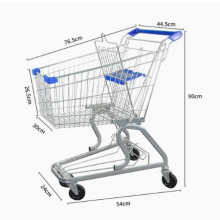 Premium German Stainless Steel Shopping Trolley for Easy Transport thumbnail-4