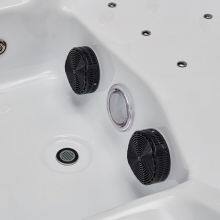 High-end 2 Person Rectangular Backyard Swimming Pool, With Balboa Hot Tub Spa Outdoor Hot Spring Villa thumbnail-4