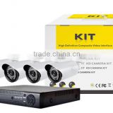 4CH 720P HD CCTV Camera System AHD Kit