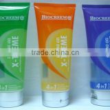 plastic soft tube for facial cleanser / skin care / body lotion