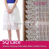 Promotion High Quality Fabric Embroidery Designs Flower Lace thumbnail-1