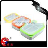 Stainless Steel Food Container Storage Set/ Bulk Lunch Container Bento Box/ Snack Container thumbnail-2