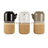 Cork Whistler Tea Pot White thumbnail-3
