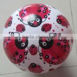 cheaper promotion print PVC ball