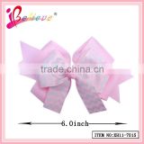 Hair jewellery wholesale giant ribbon bow,wave bow tie clip hair accessories